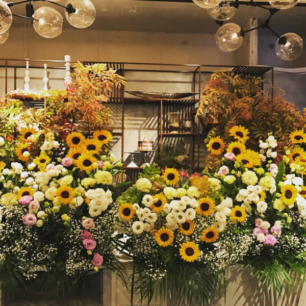 SAPPORO FLOWER &CAFE Celemony style